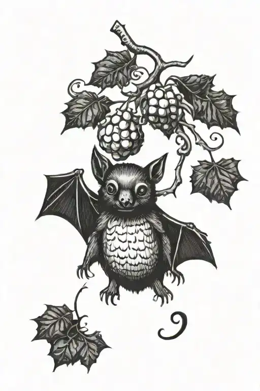 Creepy Fruit Bat