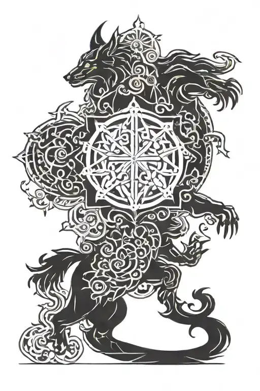 Power Luck And Strength Shapes Inspired