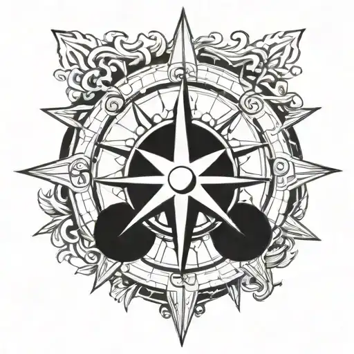 Traditional Compass Rose Science