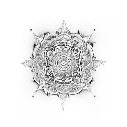 Solar Plexus Chakra With Indian Classical Dance Bell Hanging