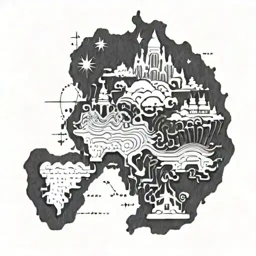 A Map Leading From Australia To Thailand Travel