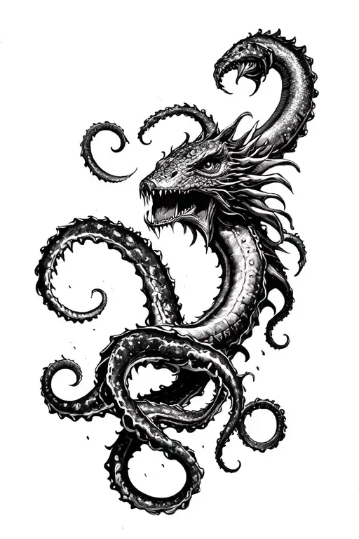 Poseidon And The Kraken