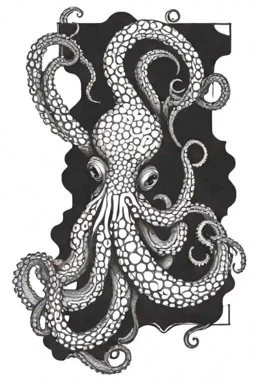 Octopus Wrapping Its Tentacles