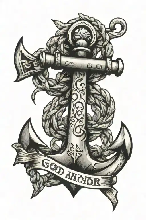 Anchor With The Words God Is My Anchor