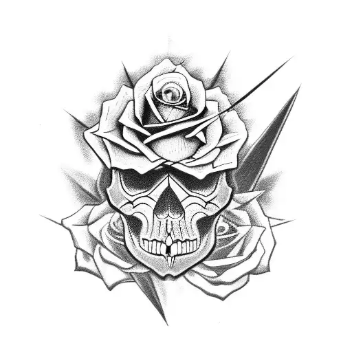 Skull Rose Watch Chess Piece Wolf Thorns