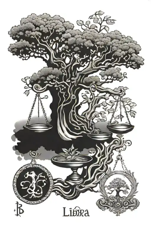 Bidhi Tree Libra Scales