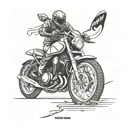 Yamaha Emblem Mixed With A Spartan