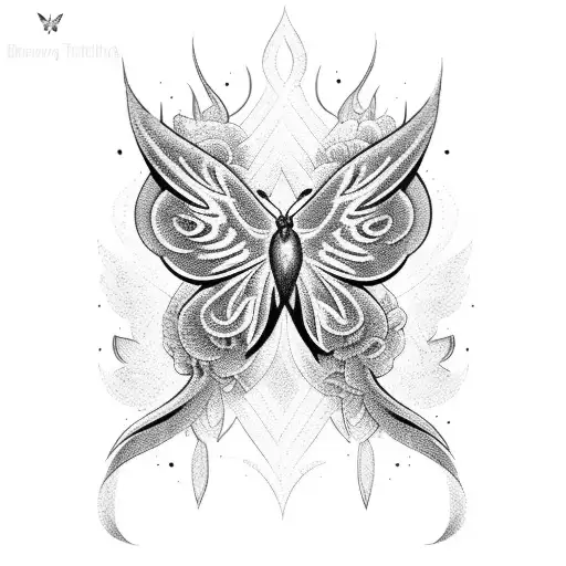 Phoenix With Butterfly's