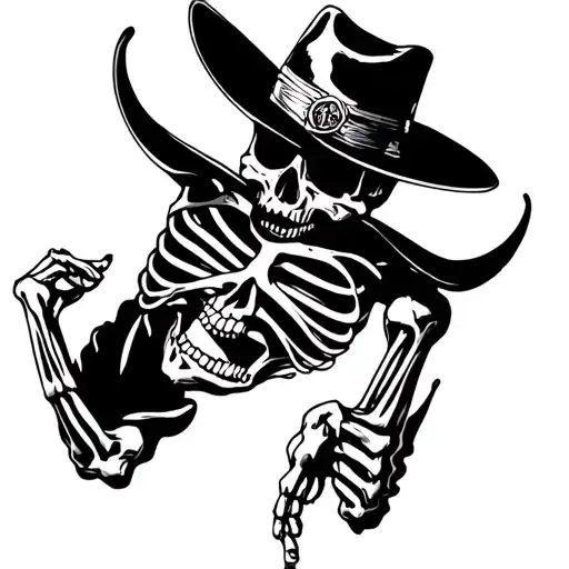 Las Vegas Cowboys Skeleton