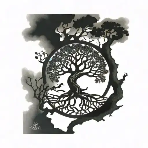 Tree Of Life With Root