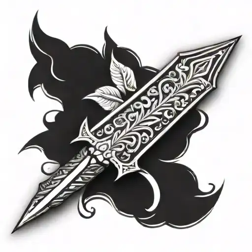 Dagger Blackwork