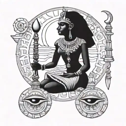 Egypt Anubes Libra Moon Sun