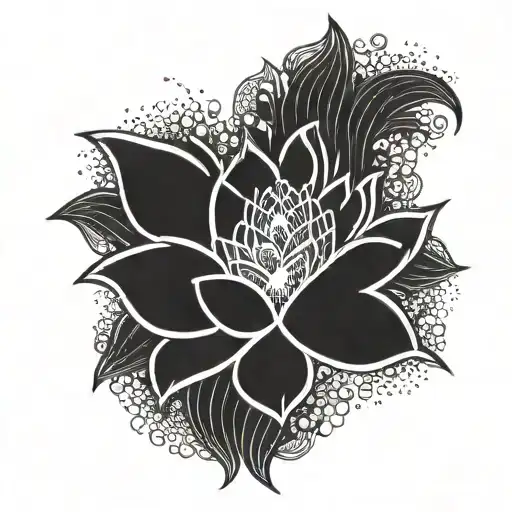 Fireworks Shaped Like Lotus Flower