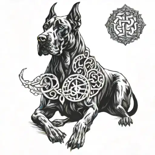 Odin Symbolism And Great Dane