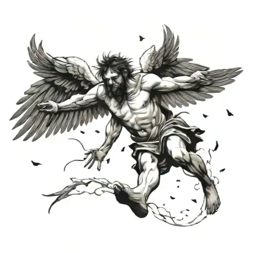 Icarus Falling From Sky