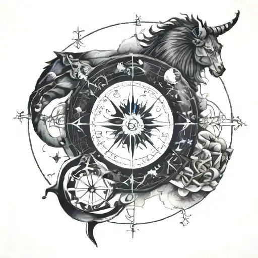 Zodiac Signs Combined Together