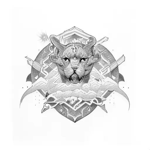 The Word Igdlo With Gangster Writing