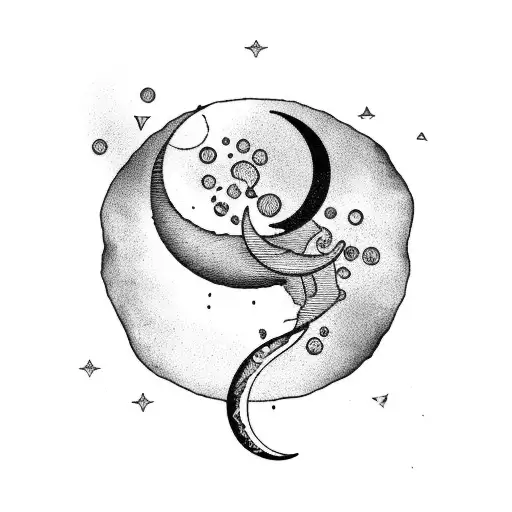 Aquarius Crescent Moon
