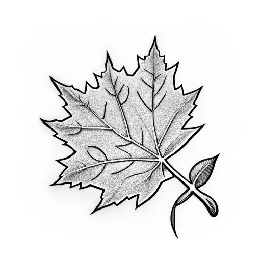 Maple Leaf And Kangaroo