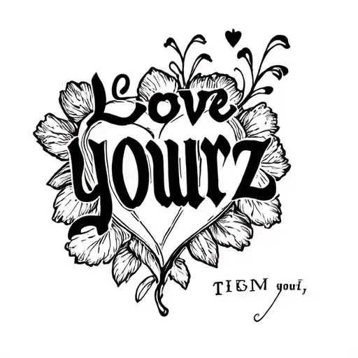 Love Yourz Written Inside
