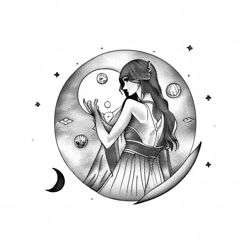 Woman On The Moon