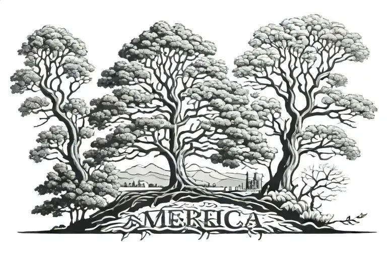 America Tree Ireland Pride
