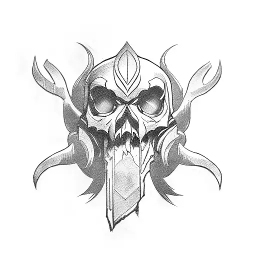 League Of Legends Leblanc With Skull