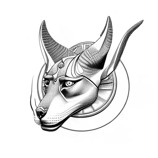 Dead Anubis Portrait