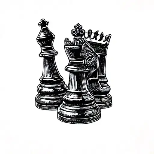 King Chess Piece