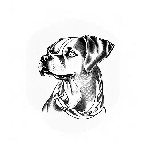 Musical Notes Forming The Shape Of A Dog