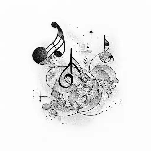 Create A Tattoo Inspired By Music And Space