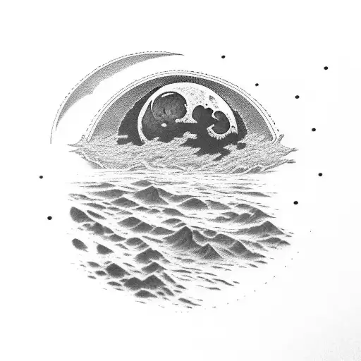 Moon Sea Gustave Dore Depressing