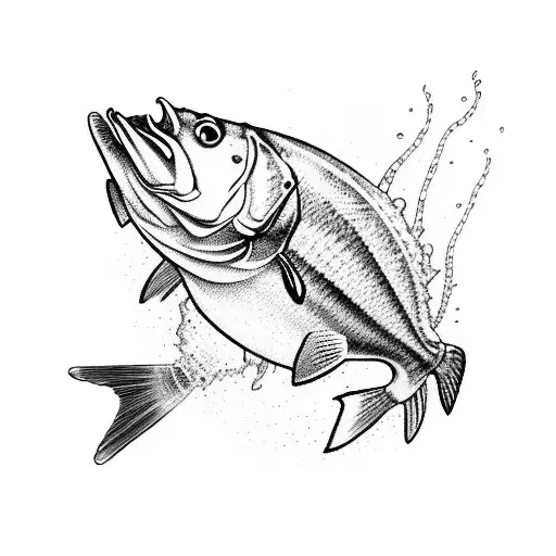 Fishing Posedion Sleeve