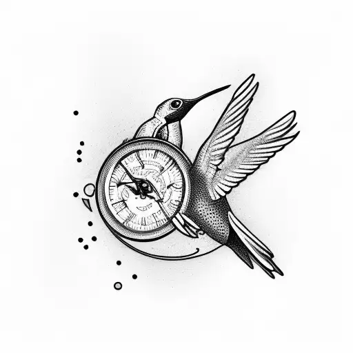 Hummingbird Stop Watch