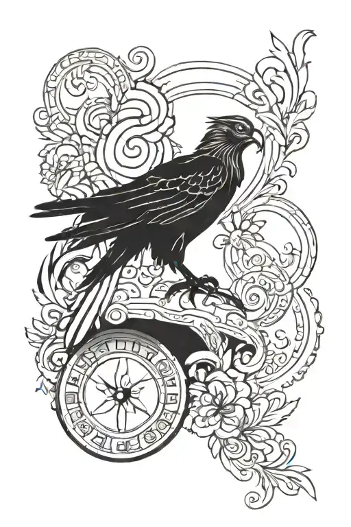 Incorporate Elements Of Punjab And Hawk Into A Unique Tattoo Design