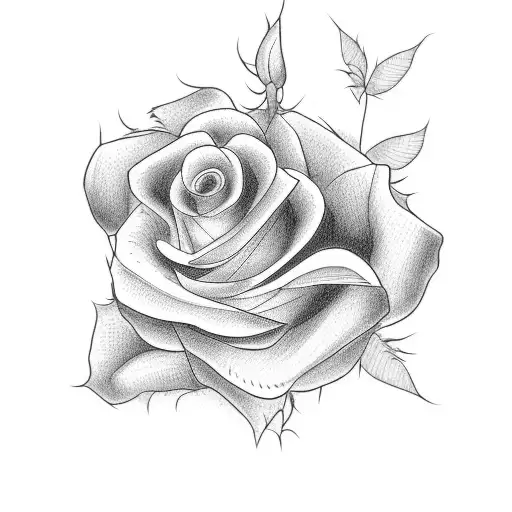 Dog Amstaff Roses Background