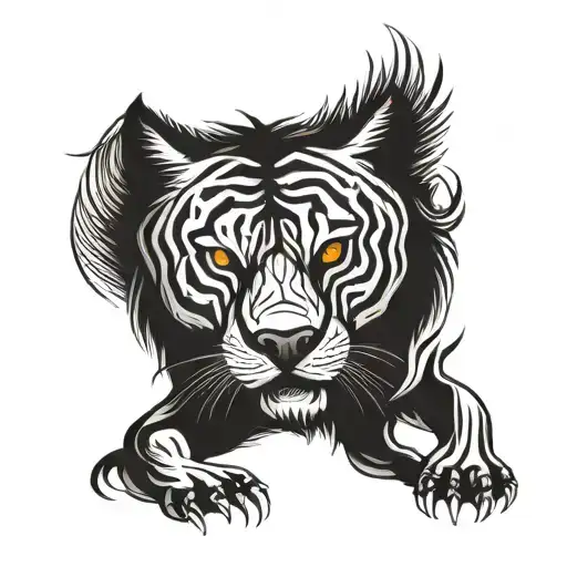 Wolf Bull Tiger Lion Bear