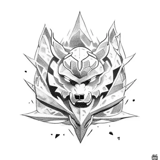 Combine The Elements Of League Of Legends And Nature In A Unique Tattoo Design