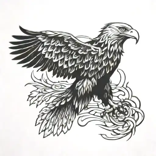Eagle And Number 3