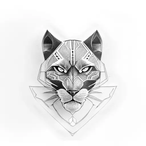 Black Panther Animal Head