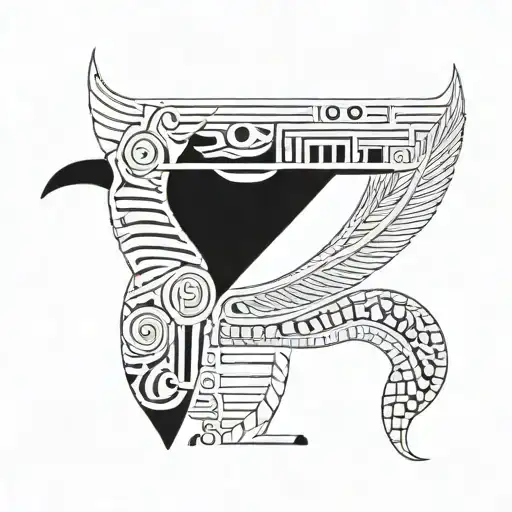 Create A Tattoo Design Inspired By Ancient Egyptian Hieroglyphics