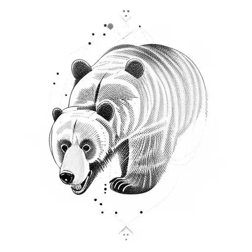 A Tattoo Of A Bear