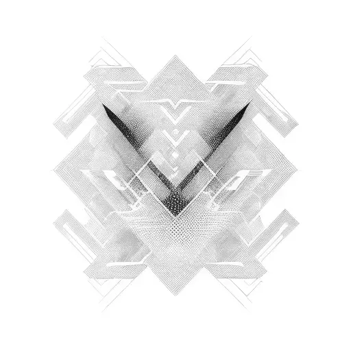 Abstract Representation Of Speaker Waves Merging With Dance Poses Tribal