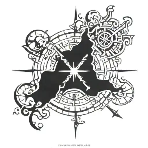 Vegvisir Viking Compass
