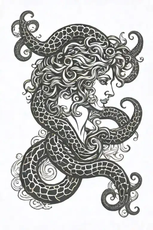 Medusa Snakes Rome Greek