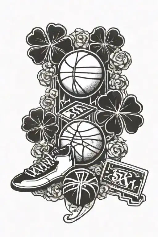 Music Money Casino Basketball Clover