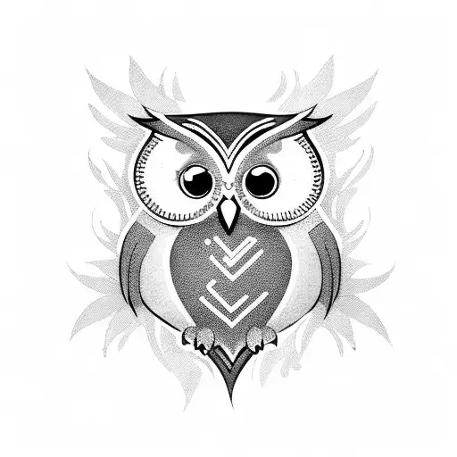 Owl With Anything Around