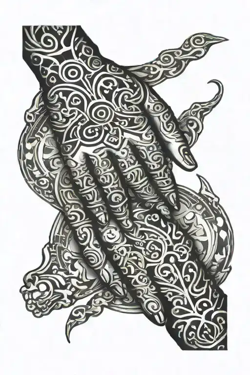 Son And Father Holding Hands