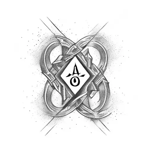 A Symbol Tattoo With The Following Phrase When Life Leaves Us Blind Love Keeps Us Kind