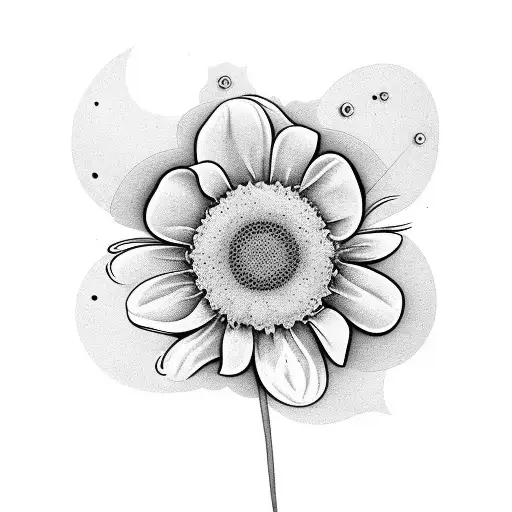 Incorporate A Brain And A Blooming Daisy